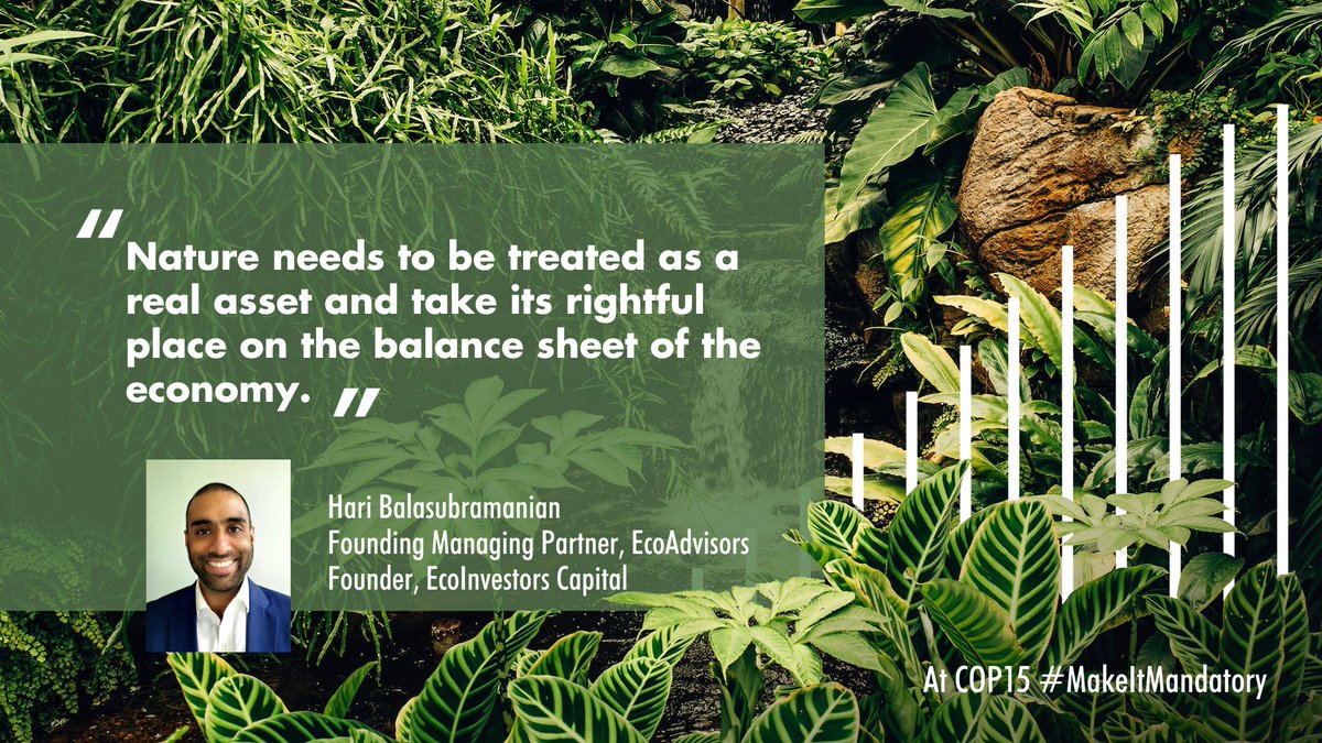 It's time for a global moment for nature. COP15 aims to set new goals and develop an action plan for nature over the next decade. 

#COP15 #NaturePositive #MakeItMandatory