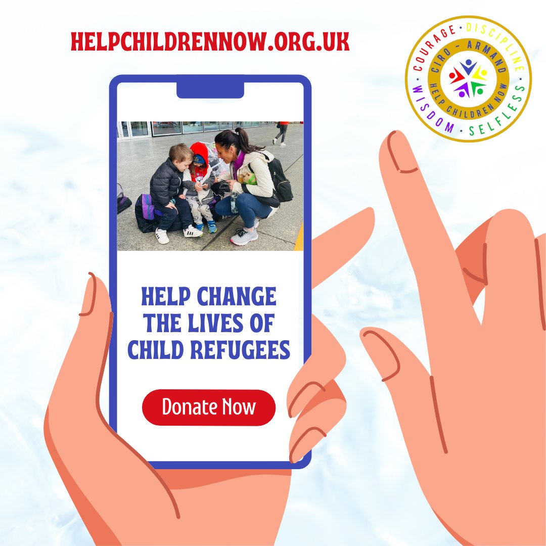ciroarmand's tweet photo. Help Make a Difference to Children's Lives 🧡

Our vital work in conflict zones is only made possible by your kind donations.

Any donation is greatly appreciated and makes all the difference 🙏🧡 

#refugees #charity #childrenscharity #charitywork #supportcharity #ukcharity https://t.co/S0RaavJHOI