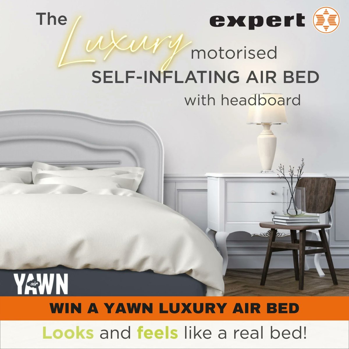 ✨ Win a Yawn Luxury Air Bed ✨ We are giving 3 lucky people the chance to win a Yawn Luxury Air Bed. To enter: ✅Follow @ExpertIreland ✅Tag 3 people ✅RT this post Bonus entries if you follow us on Facebook & Instagram. Winners on the 9th November 2022. #Expert #Competition