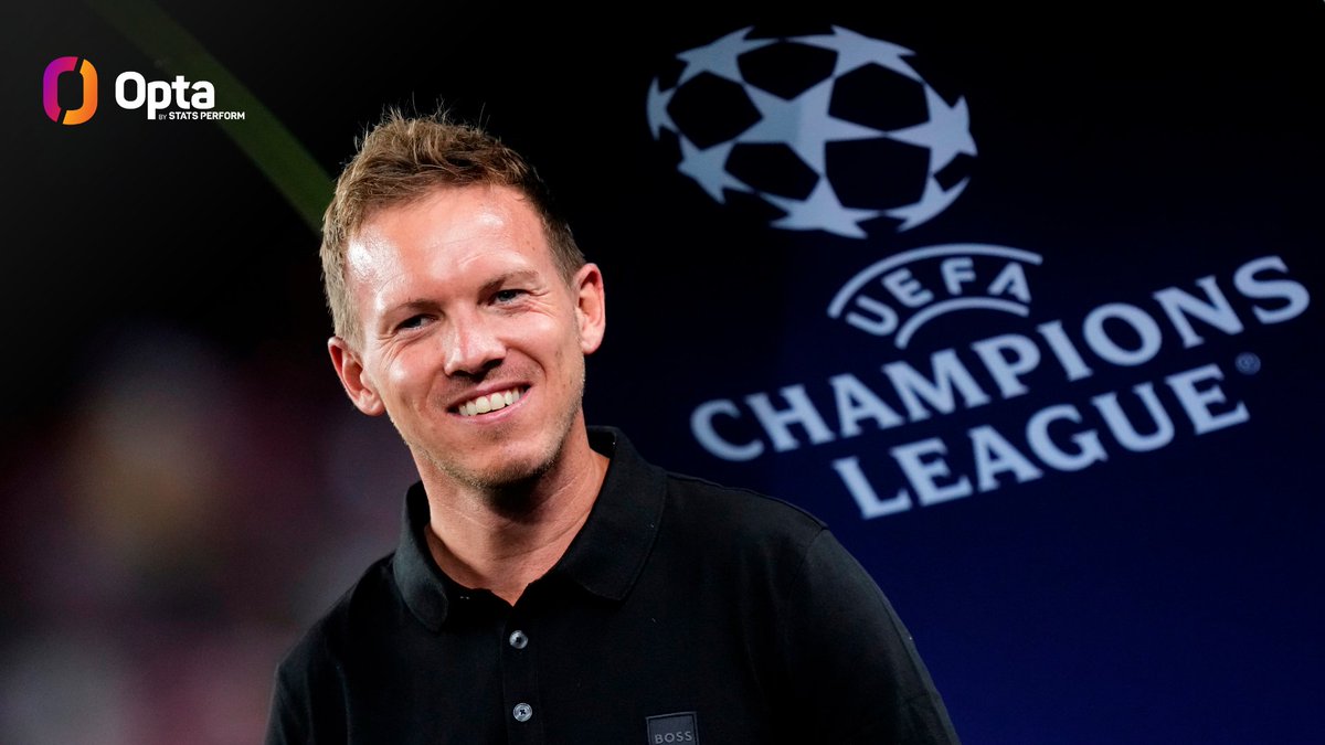4 - Julian #Nagelsmann is the first coach in Champions League history to win four games against FC Barcelona (José Mourinho next with three). Masterclass. #FCBFCB #UCL