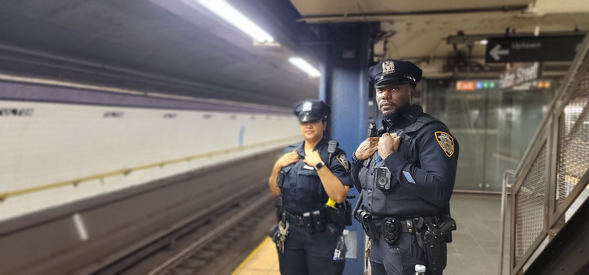 Your officers are out in the transit system all across the city, helping to keep straphangers safe on their afternoon commutes.