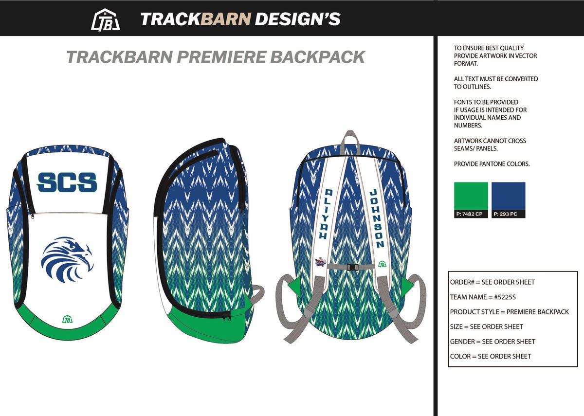 All imma say is TrackBarn @trackbarn @TrackBarnGuy Design Team is from another planet 🪐 Check out these custom bags for Bayleigh Minor @BayleighMinor , Skyler Franklin @SkylerFrankli14 & Aliyah Johnson @aliyah_sprinter Go to trackbarn.com get yours today.