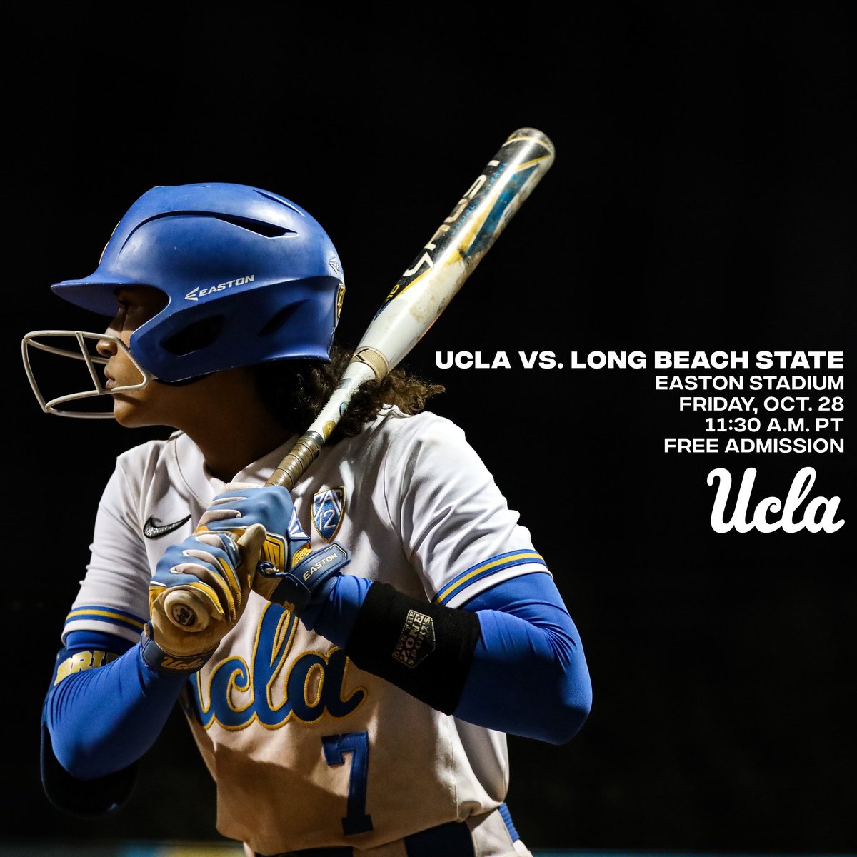 Get a sneak peak at your 2023 Bruins at Easton Stadium when they take on Long Beach State on Friday at 11:30 a.m. PT! Free admission for all spectators! #GoBruins