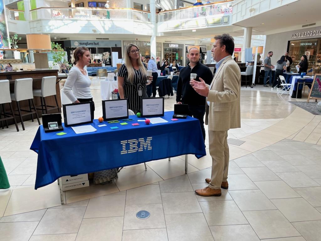 NRWIB's tweet photo. Nuvance Health is doing on the spot interviews at the Danbury Fair Mall until 6PM! Come meet other employers like IBM and Home Instead to find out how to get started working in industries like IT and Healthcare! #DanburyCT #JobFair #CTJobFair https://t.co/PzYNlMBTya