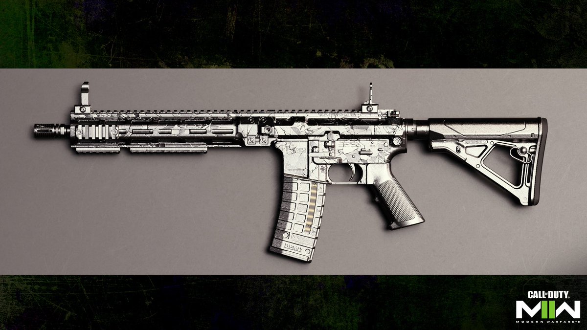 charlieINTEL's tweet photo. The Call of Duty blog has updated to provide newer images of the Mastery Camos for #MWII. 

In order:
- Gold
- Platinum 
- Polyatomic
- Orion https://t.co/yz2ffaykPw
