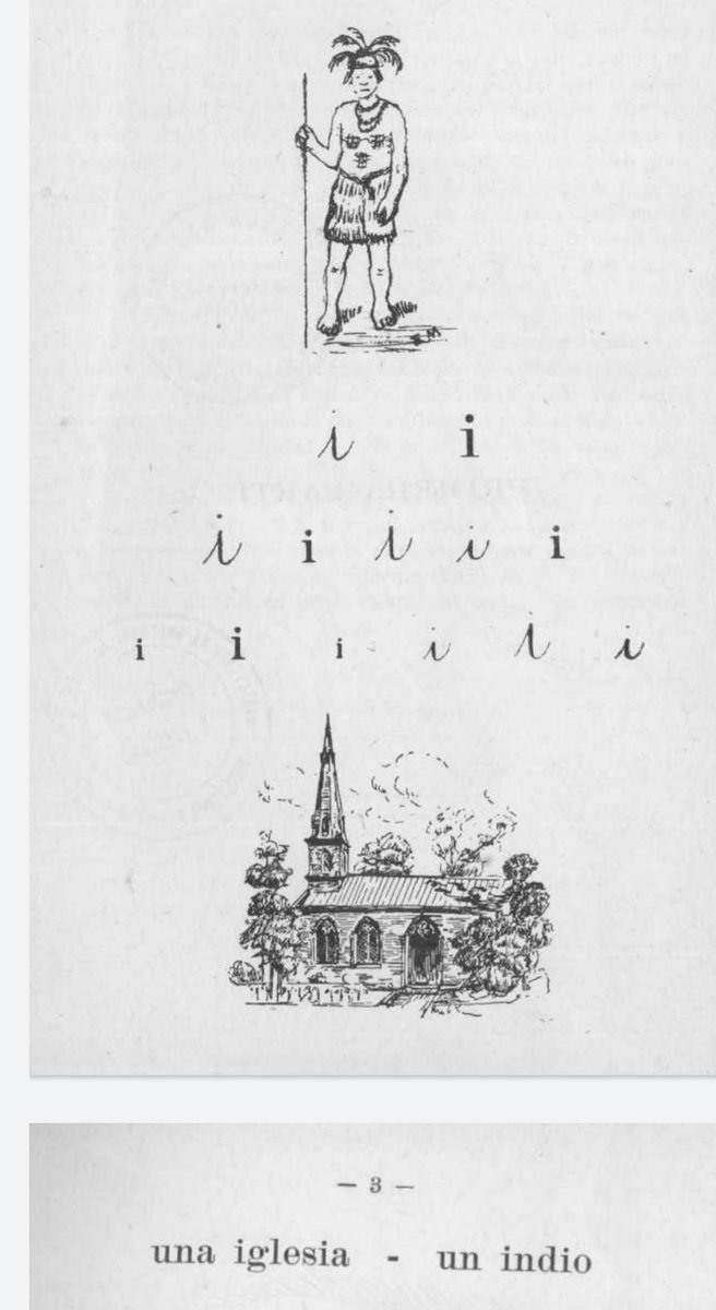 macarenars's tweet photo. Mi abuelo no fue a la escuela, aprendió a leer con el #Silabario, después de su nombre las primeras palabras que aprendió a escribir fueron indio e iglesia 🤯 https://t.co/XerpPMac1u