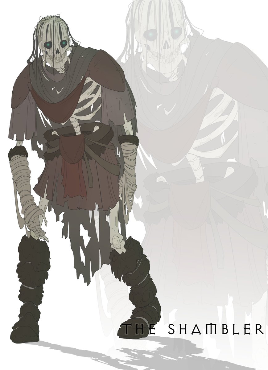 scary skeleton for the halloween vibe 👀💀