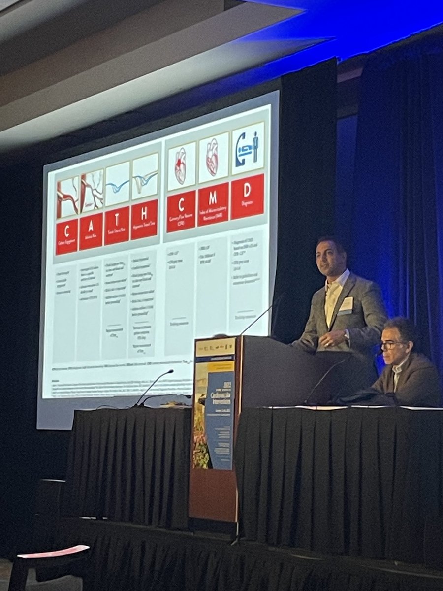 CourtneyMoreira's tweet photo. Great #CoronaryMicrovascularDysfunction talk by @HashimHayder at the Scripps Course. Simplifying an already simple workflow #CATHCMD https://t.co/CP5WFZNc1r