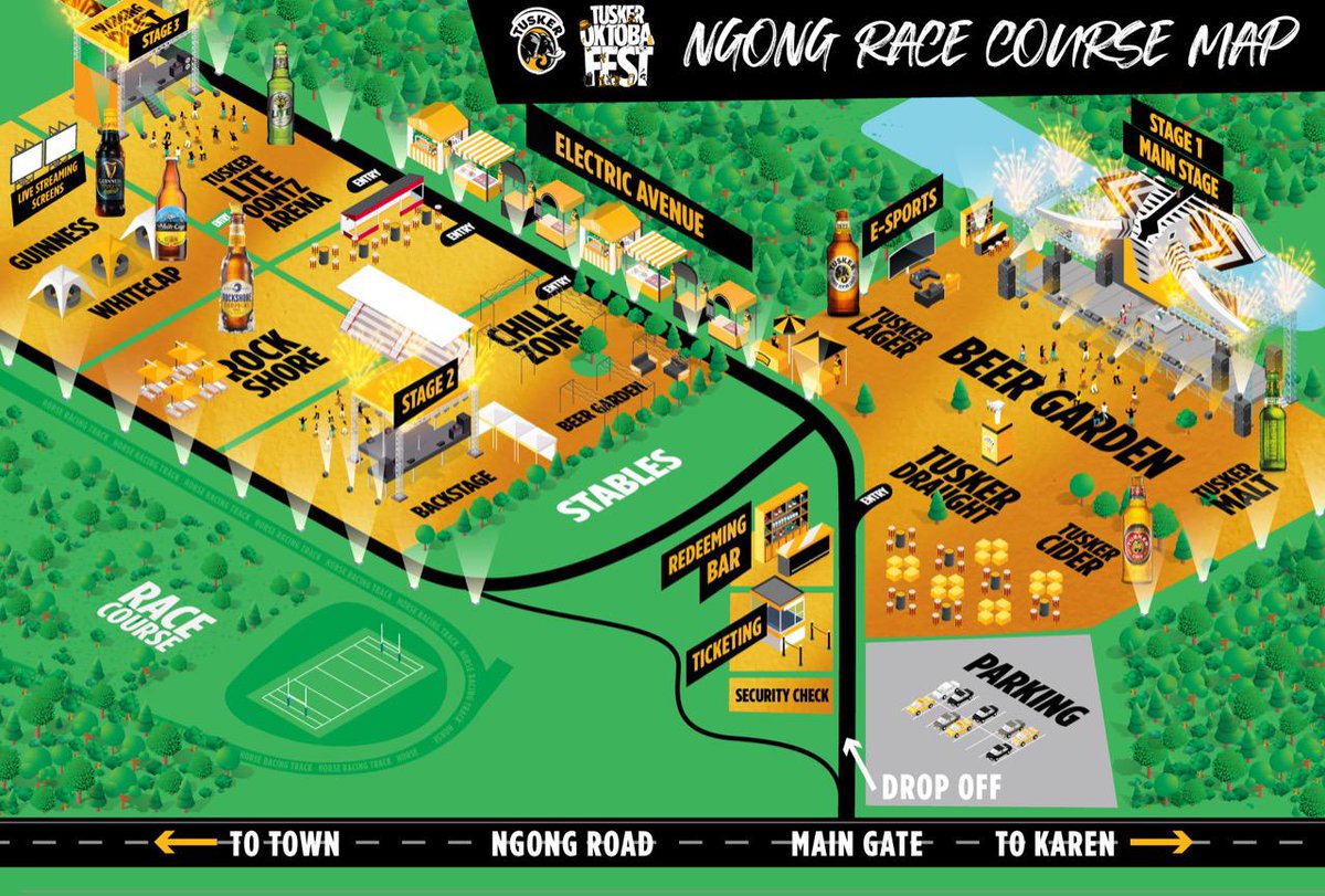 #TuskerOktobafest is on at Gong Racecourse,bringing you 3 days of sherehe,3 stages and 100+ acts this Sunday. Lots Performances from Nyashinski, Fena Gitu,Ssaru and can't wait Femi One to perform Donjo 🤪🤪.Get your Oktoba Fest tickets from bit.ly/OktobaFest_Tic… <a href="/TuskerLager/">Tusker Kenya</a>