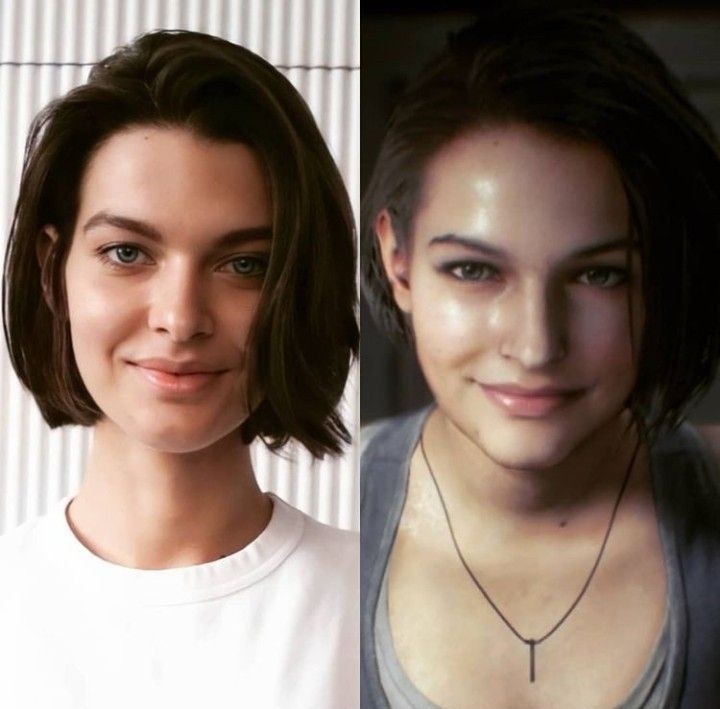 Female facial model from resident evil remake : r/residentevil