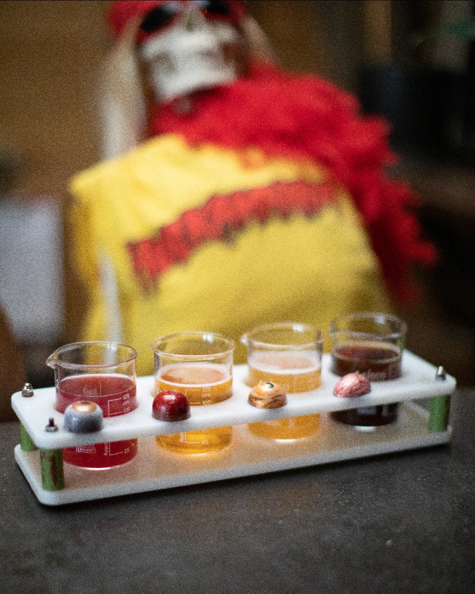 CerebralBrewing's tweet photo. You might not spend Halloween strategically canvassing the neighborhood in pursuit of candy anymore, so we’re here with an alternative: bon bons and beer

Join us on Halloween from 4-8pm, &amp; indulge in an array of beer and chocolate. Grab yours here: https://t.co/GlFjVDGeu2 https://t.co/CvZb5paxO2