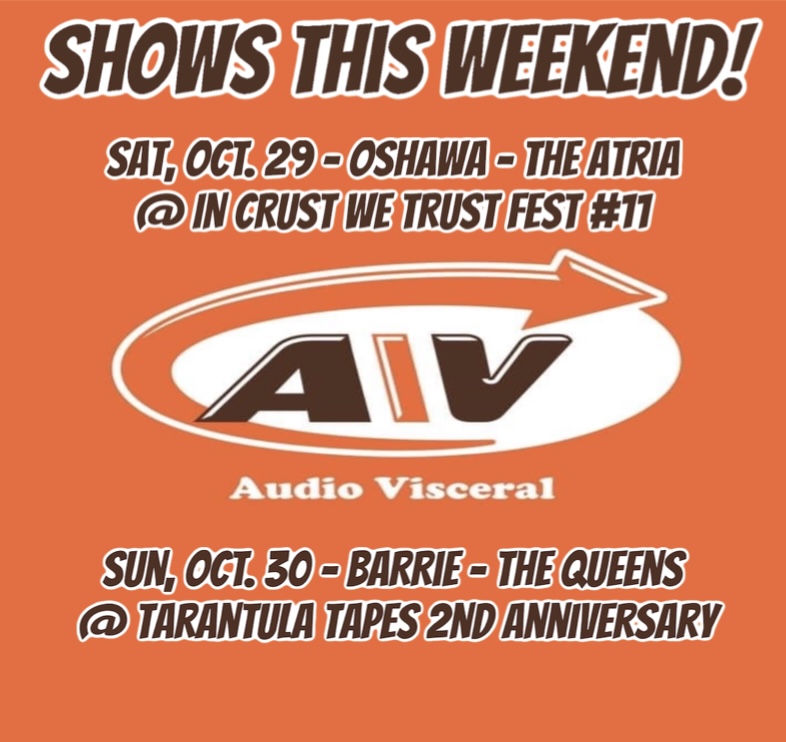 Coming to getcha this weekend, Southern Ontario!