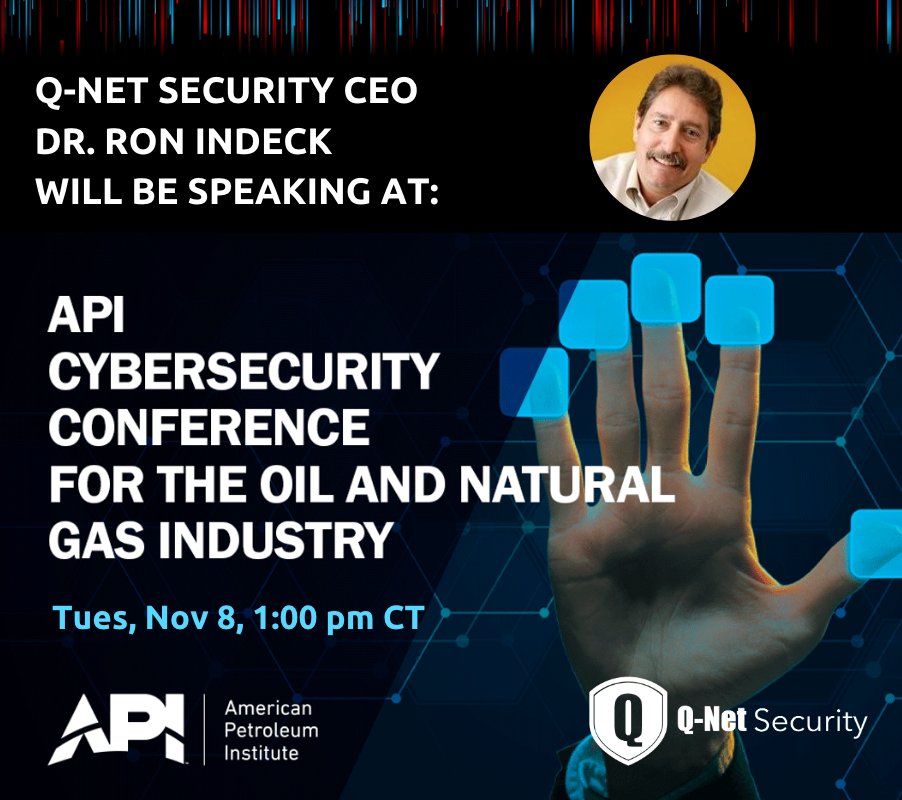 Q-Net Security (@qnetsecurity) on Twitter photo Heading to #APICybersecurity22 ?
Watch our CEO, Dr. Ron Indeck, presenting at the <a href="/APIGlobal/">API Global Industry Services</a> Annual #Cybersecurity Conference.
Ron will be leading a session on Emerging Technologies , focusing on Hardware-based Security.
Tues Nov 8 @ 1:00pm - don't miss it!
#hardsec Heading to #APICybersecurity22 ?
Watch our CEO, Dr. Ron Indeck, presenting at the <a href="/APIGlobal/">API Global Industry Services</a> Annual #Cybersecurity Conference.
Ron will be leading a session on Emerging Technologies , focusing on Hardware-based Security.
Tues Nov 8 @ 1:00pm - don't miss it!
#hardsec
