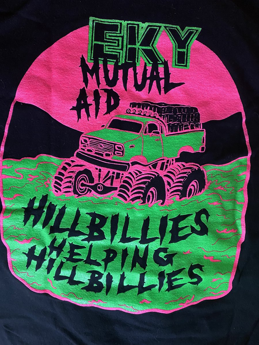 holy smokes! what a treat in the mailbox today: this @ekymutualaid shirt is an absolute beaut and a great reminder that everyday is good a day to support our neighbors (many of whom are still on the long road to recovery from this summer’s flooding) however we can 💕