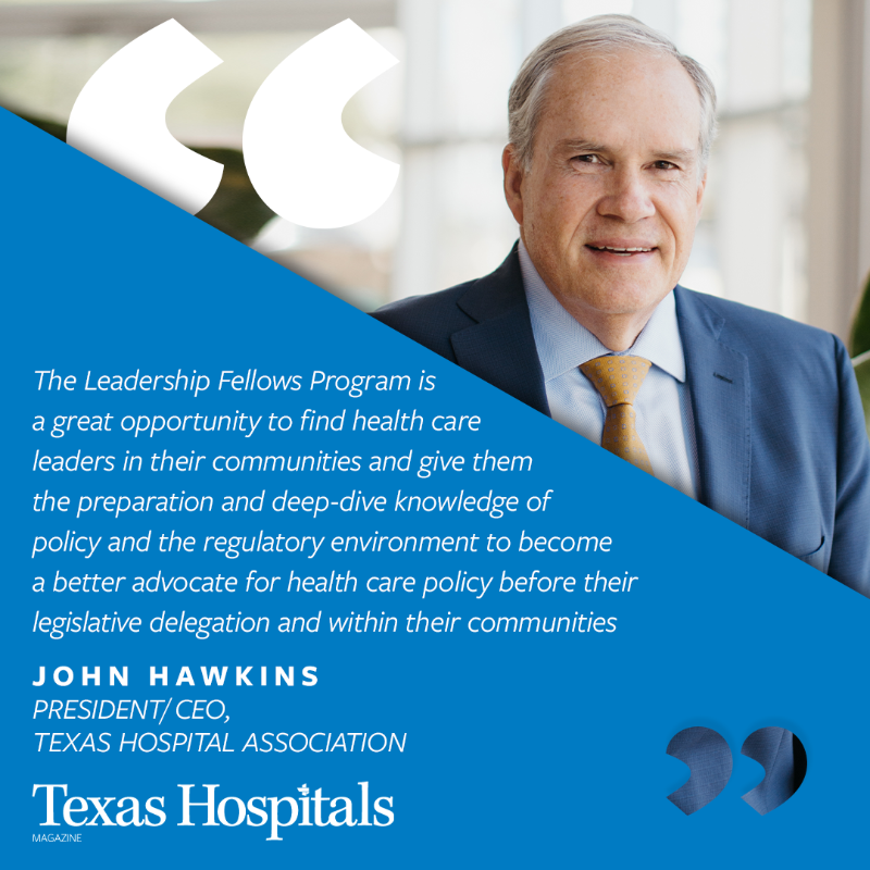 txhospitalsCEO's tweet photo. The new issue of Texas Hospitals discusses educational programs helping to develop strong health care leaders, including THA's Leadership Fellows Program. I always recommend the fellows program to colleagues looking to learn more about the policy landscape. Check out the article:
