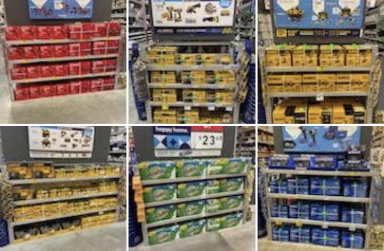 RosaDMSM's tweet photo. Roanoke1764 all done with our EndCaps! #MSTROCKS come in and get your tools or get ready for Christmas gifts. @BenitoKomadina @MYoungsonLowes @CrystalNeels @JeepAdvent4Me @som2to @kennygrimsley @BlueBoxR1 @mpruettlowes https://t.co/wTNKgOZFeH