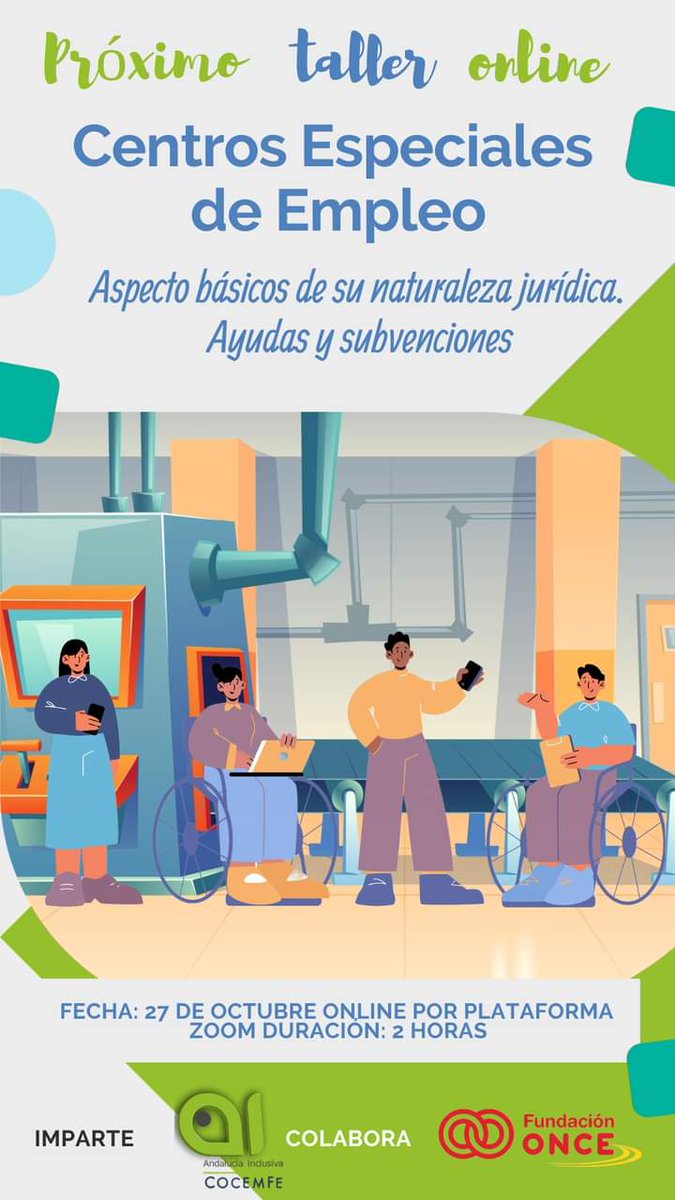 la_discapacidad's tweet photo. Para q veáis claro como el sector #discapacidad ha lanzado una campaña de #publicidad engañosa de cara a la galería y.... Su objetivo es la #segregación
Lo gracioso es q la ONG q lo imparte se llama #Andalucia #inclusiva, de inclusiva no tiene absolutamente nada 👇 https://t.co/xUeAHZG1hb