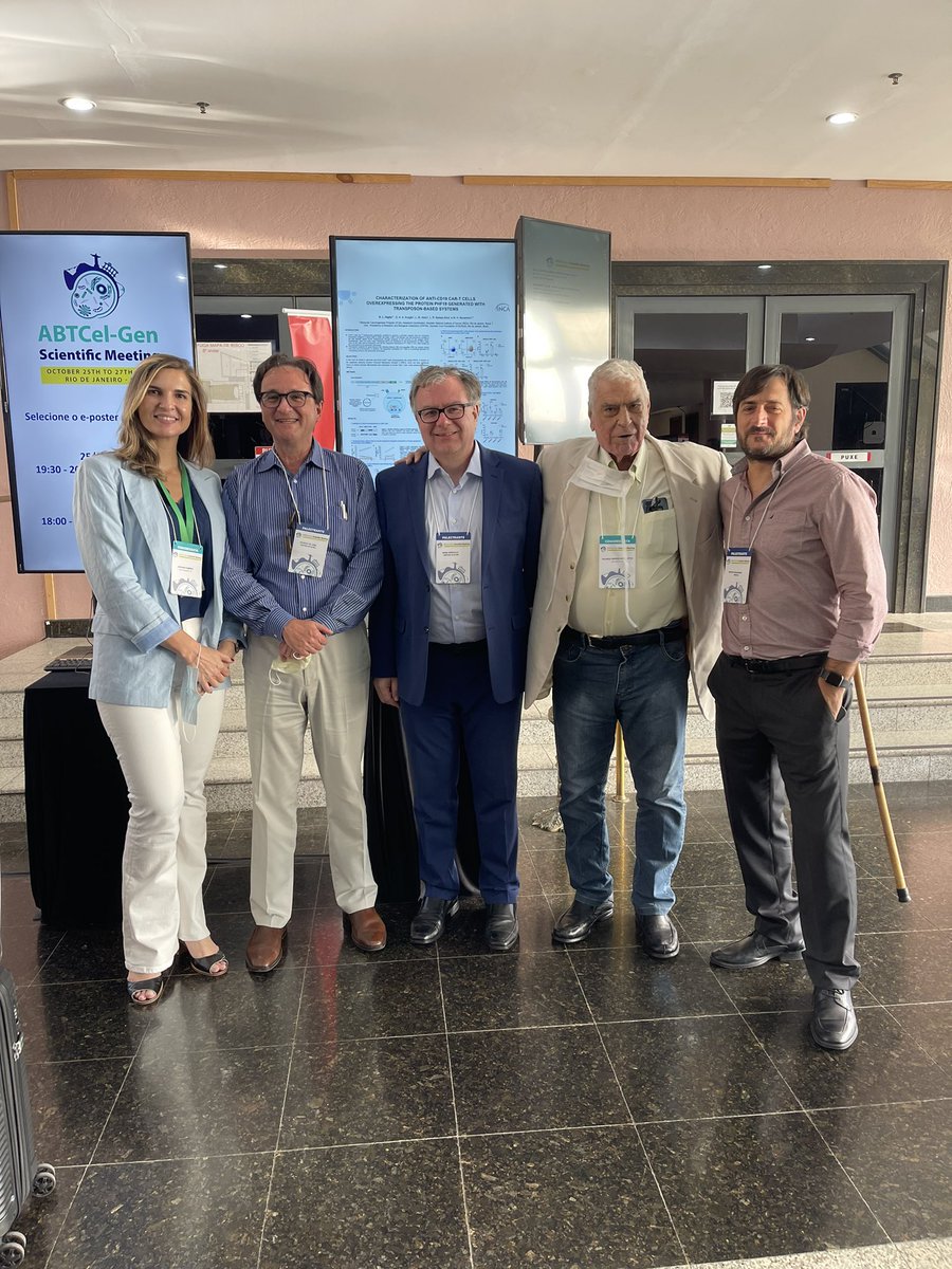 @fiocruz_en @caring_cross @BoroDropulic @martinbonamino @Jordanaramiress - visiting the national cancer institute in Rio de Janeiro - bringing CAR T cells to the social security system in Brasil