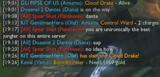doaenel's tweet photo. Wanna know the difference between us?

Your teammates say "Fuck, we have Elosanta"

The enemy team says "Fuck, they have Dantes"

Started the day with 9 losses, ended the day up LP

Maybe if you started NoFap instead of being addicted to Tinder, you could be capable of that too https://t.co/8OmZun9K4k