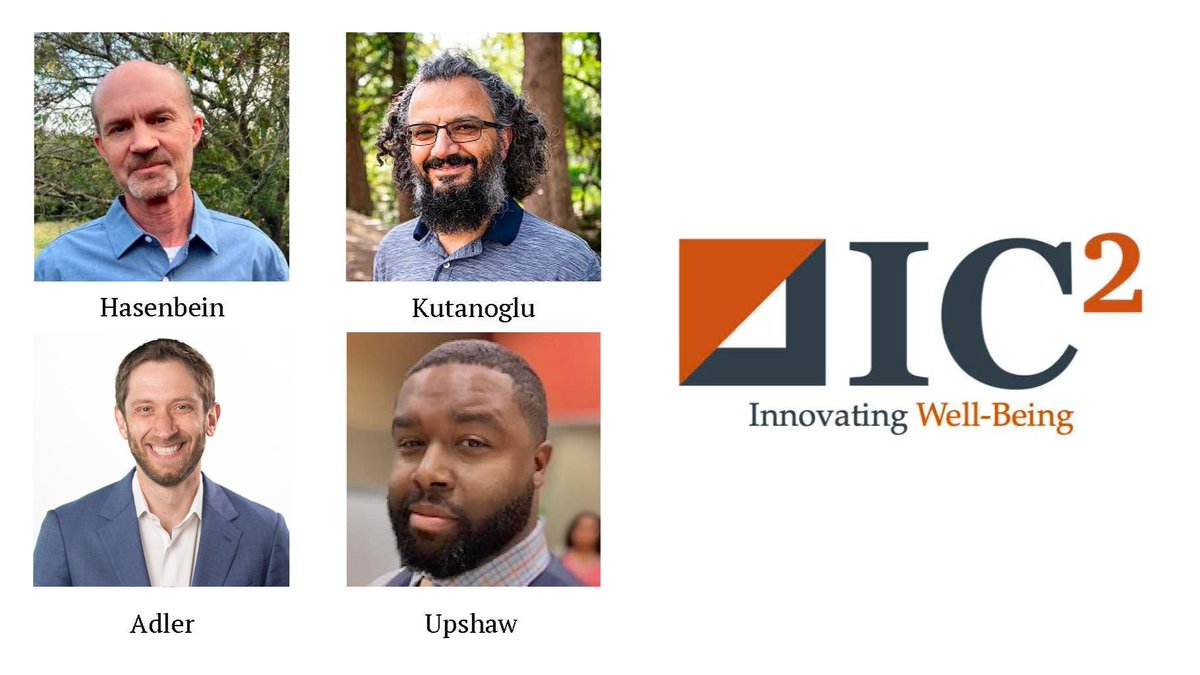 UTexasResearch's tweet photo. Faculty from @DellMedSchool, @CockrellSchool and @UTexasMoody have been awarded seed funding by the @IC2Institute to help find innovative solutions for reducing disparities in the "well-being economy." Learn more: https://t.co/hdykqdr7Of

@iamsju82 @joeladler @KutanogluE https://t.co/UJ3B6h49HD