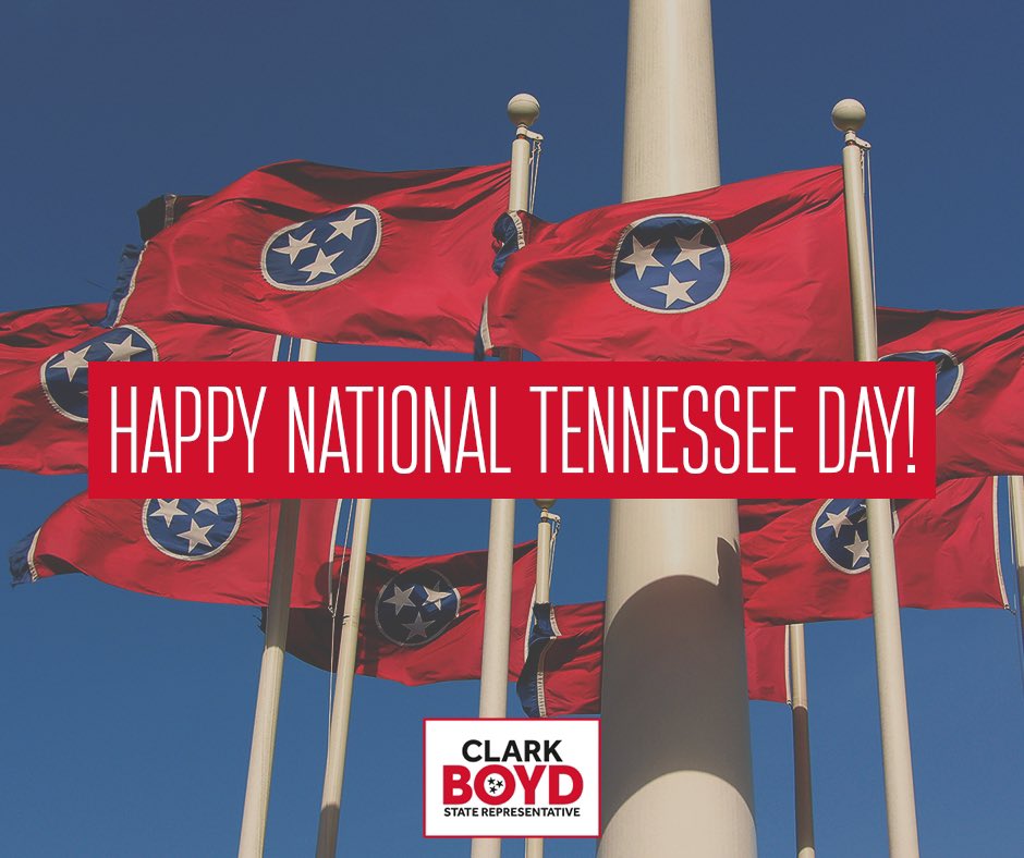 Today, the nation celebrates the great state of Tennessee!