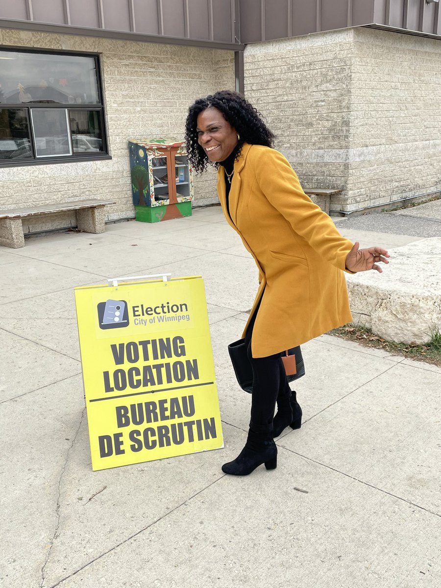 ChrisAlexJolly's tweet photo. I voted today! Have you?? Get out there and #wpgelection #vote #Manitoba #Winnipeg #schooltrustee https://t.co/FixnkVEakM