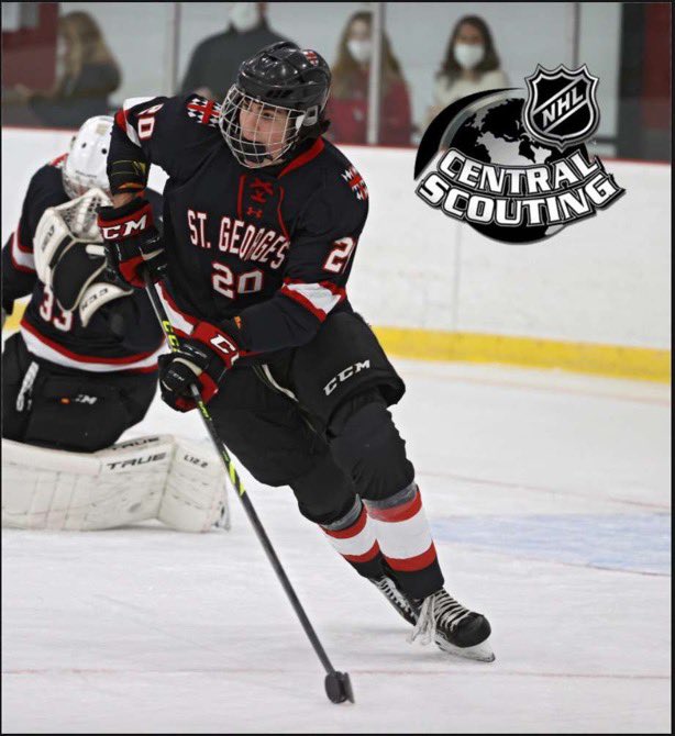 #SGBICE Alum Donovan Frias named to #NHL Central Scouting draft watchlist. #Alumniwatch #THEDRAGONWAY Congrats Dunny!!