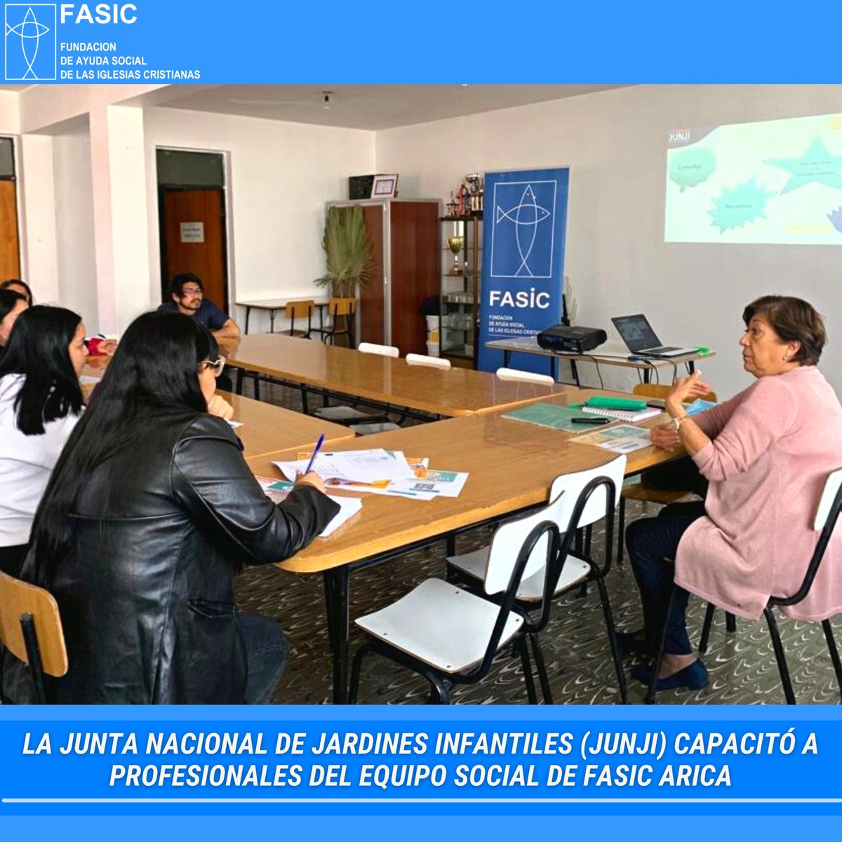 FASICDDHH's tweet image. 🏡La Junta Nacional de Jardines Infantiles #JUNJI capacitó a profesionales del equipo social de #FASIC Arica.
✅ fasic.cl/wp/2022/10/la-…