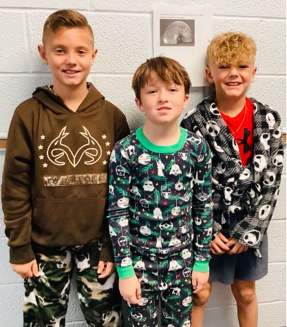 We had a crazy day of socks and hats, followed by a cozy pajama day! #RedRibbonWeek2022