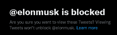 HerbHasIssues's tweet photo. Question is, will @Twitter honor this setting?
#BlockElon #ReportElon https://t.co/LHD5yAiryc