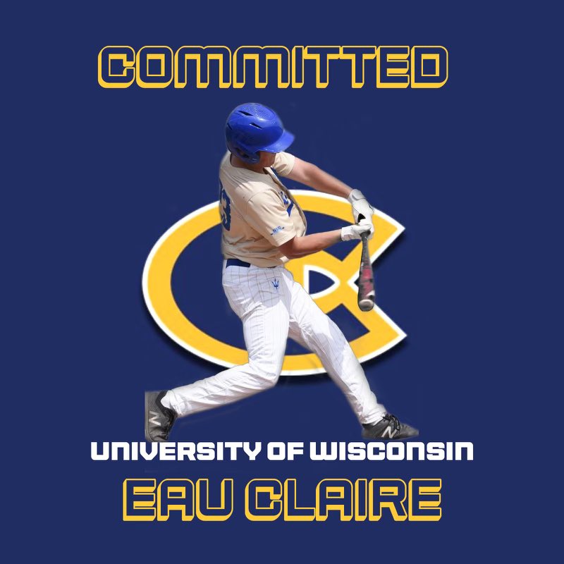 I am extremely excited to announce my athletic and academic commitment to The University of Wisconsin Eau Claire! I would like to thank my coaches, parents, and teammates for all the support!  <a href="/UWECBaseball/">UWEC Baseball</a> <a href="/CoachBolden_/">Charles Bolden</a> <a href="/ILLTNG17uHerman/">IllinoisLightning18UHerman</a> <a href="/AnthonyGliffe/">Anthony Gliffe</a> <a href="/WTHS_BlueDevils/">Warren Baseball</a>