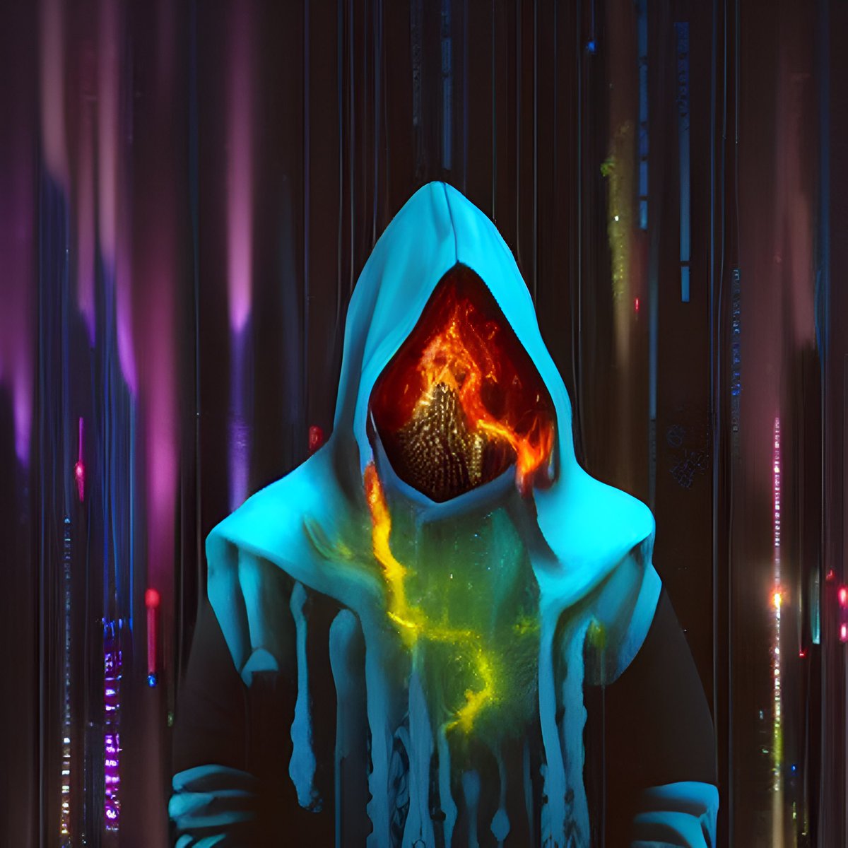 We rise from the darkness. A glimpse is all that you see.