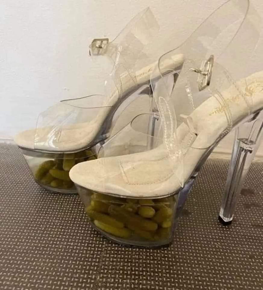 opensourceress's tweet image. Pickle shoe, I choose you