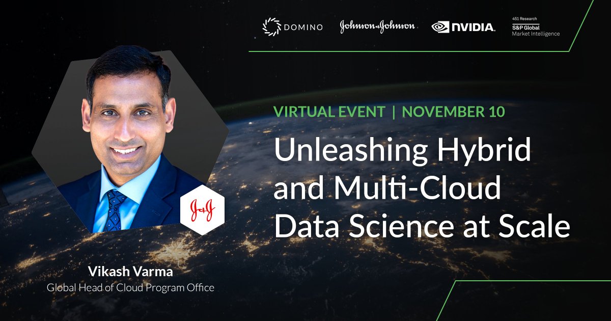 DominoDataLab's tweet photo. How do you protect data sovereignty, reduce cloud costs, and future-proof your infrastructure investments? On Nov. 10, top experts—including Vikash Varma, Global Head of Cloud Program Office @JNJNews—tell how you do all that in the real world.
https://t.co/MoGCkOs7Ec https://t.co/OXlIWZRv3L