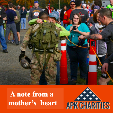 APKCharities's tweet photo. APK’s mom, Helen, shares the good we’ve done, the upcoming 5K, and her heartfelt thanks. Read Helen’s full letter here
https://t.co/TI28f034vk
#veterans #military #militaryveterans #supportavet #GoldStarMom https://t.co/RQVRJ4eBUX