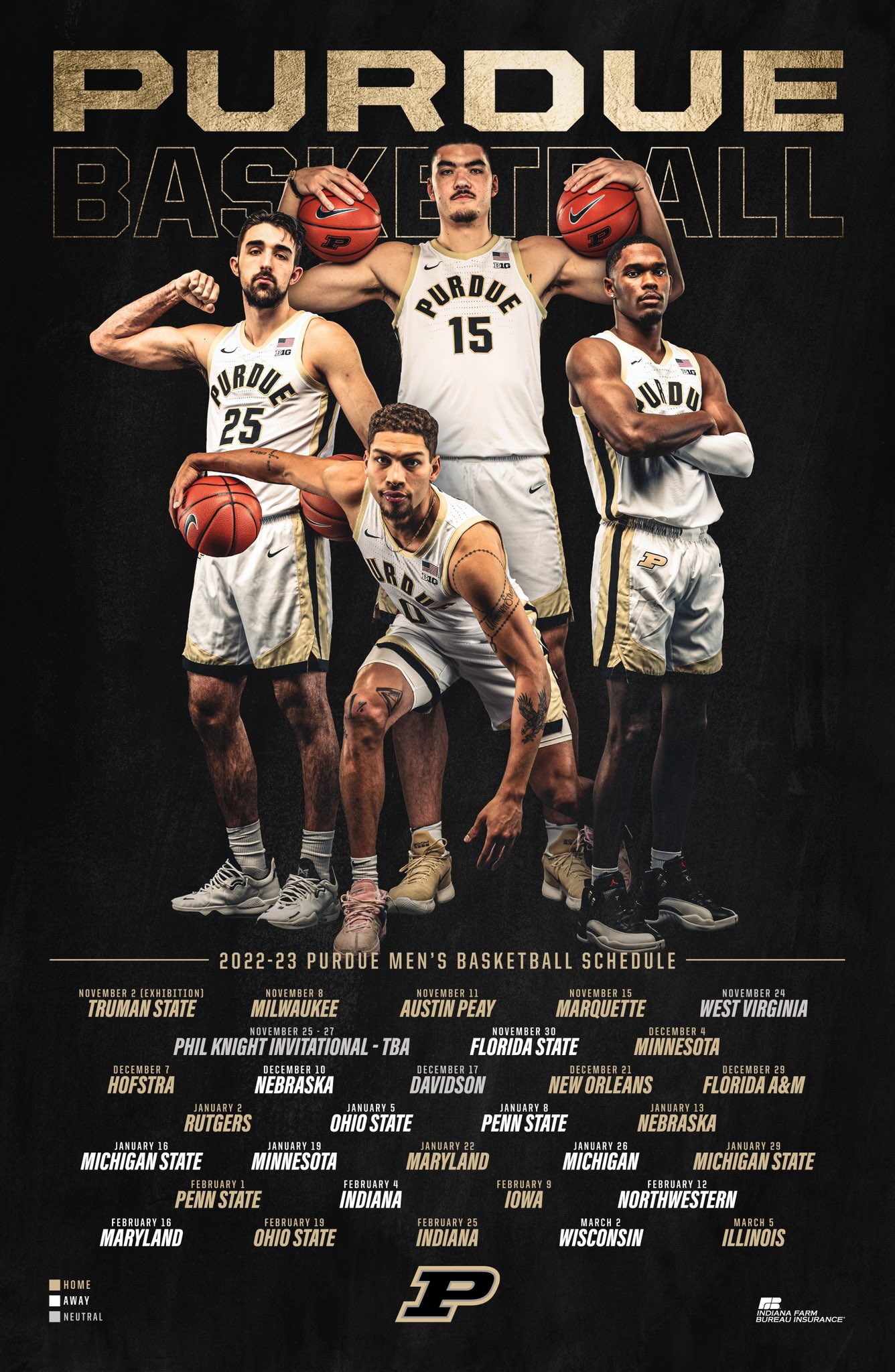 Purdue men's bball schedule deals