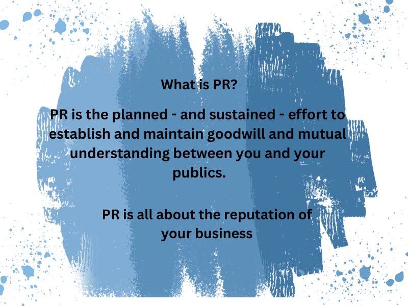 PetBusinessPR's tweet photo. What is PR?
#pr #PublicRelations #sme #petbusinessowner #petpreneur https://t.co/D3kP6L9Uoa