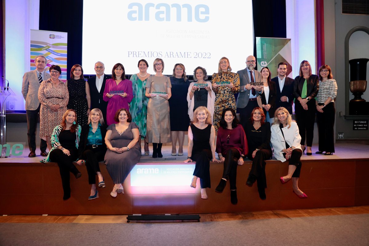 ARAME premia la visión y el talento femenino en sus XXIII Premios goaragon.es/premios-arame/
