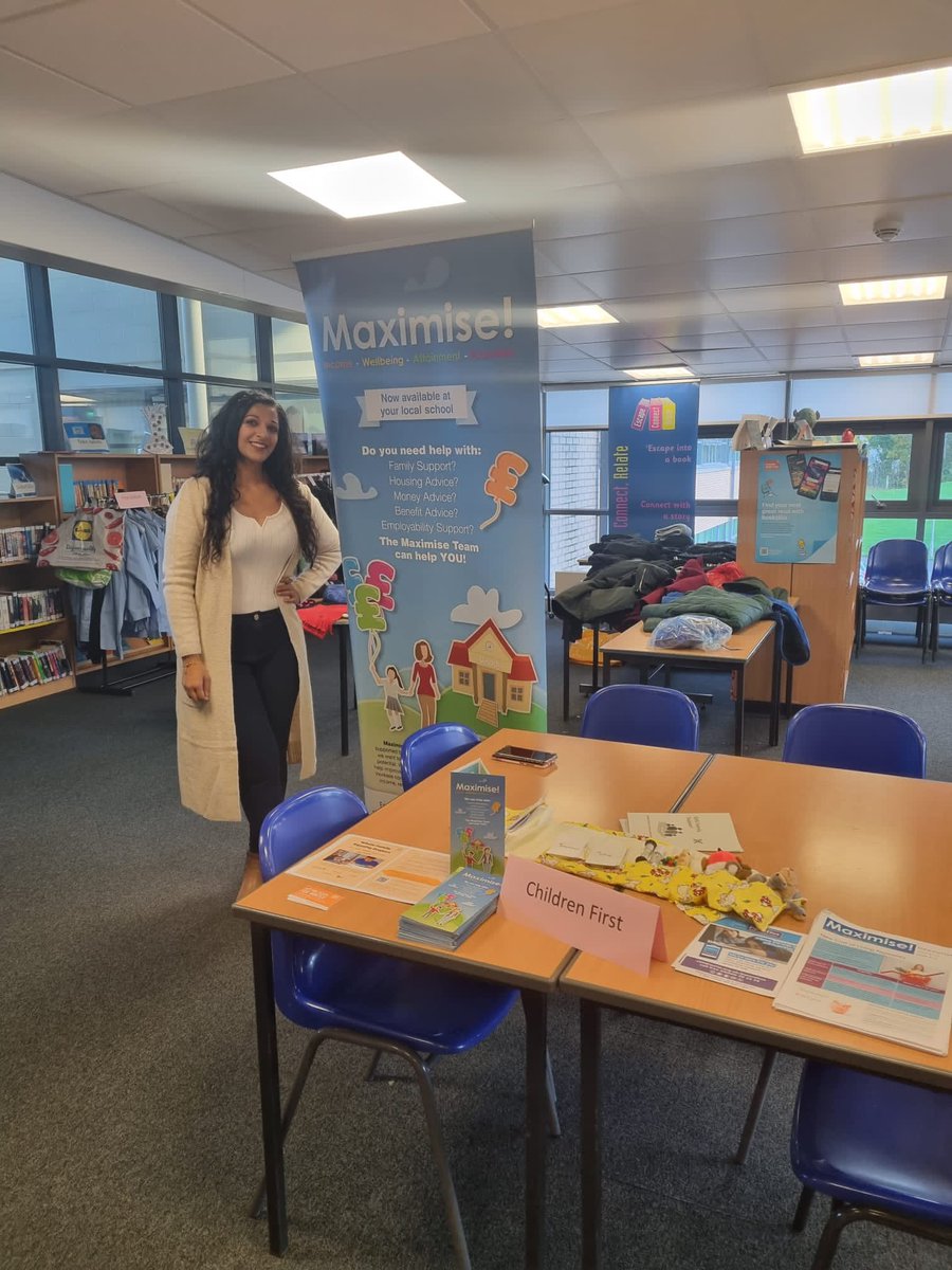 Amazing event <a href="/GracemountHigh/">Gracemount High</a> supporting the community during Care Experience Week. A range of supports and information on offer, and also school and winter clothing available. Well done to <a href="/ArtsGHS/">Miss G</a> and the team. #CEW22