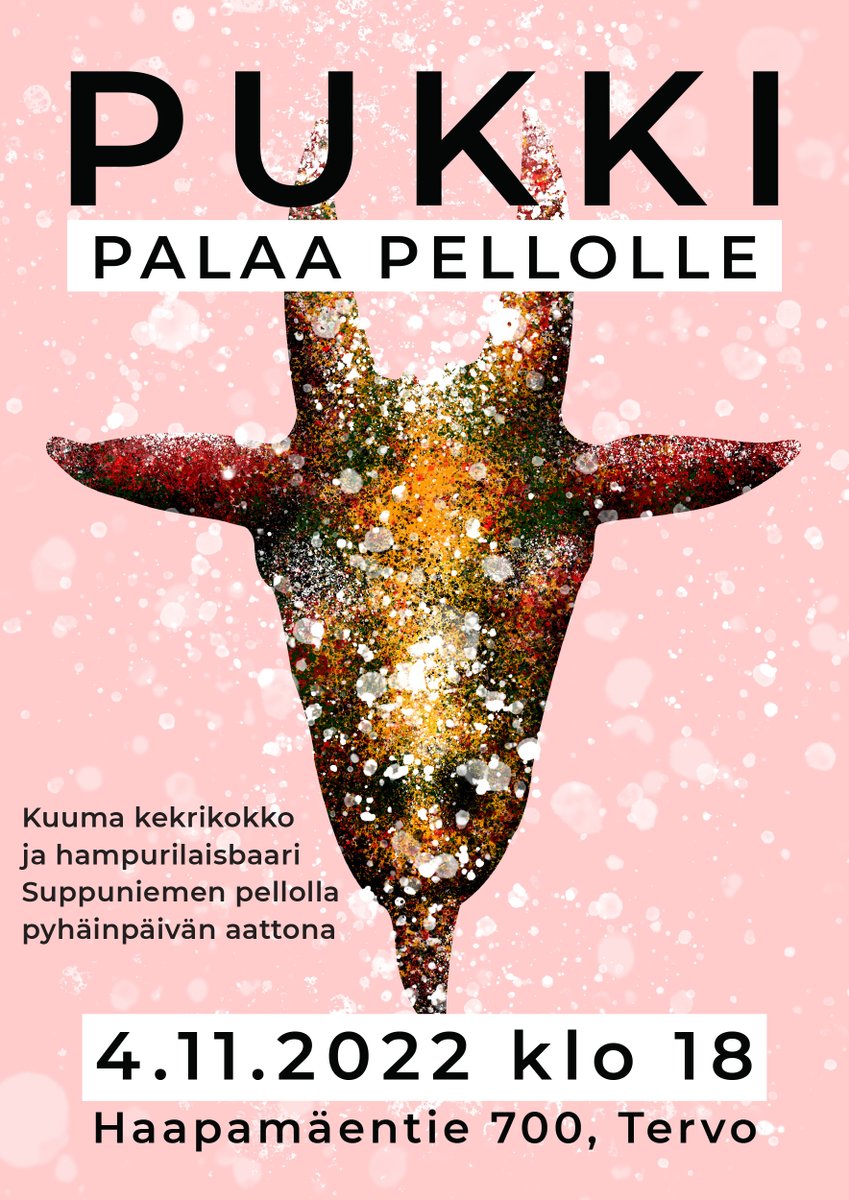 Talkoohommissa #ihantervoo #pukkipalaa #suppuniemi