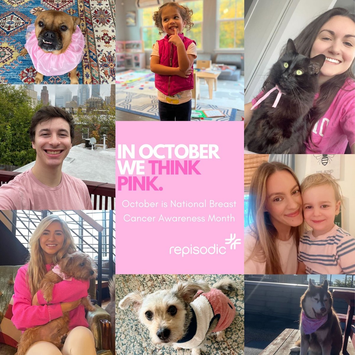 repisodicinc's tweet photo. 🌷In October we think PINK🌷
We support the fighters, admire the survivors, honor the taken, &amp; NEVER give up HOPE!
💪🏼There are over 3.8 million breast cancer survivors in the US
💪🏼Early detection SAVES LIVES!
Don't forget.... Get checked; your health is your responsibility! https://t.co/VbvCWFwuM4