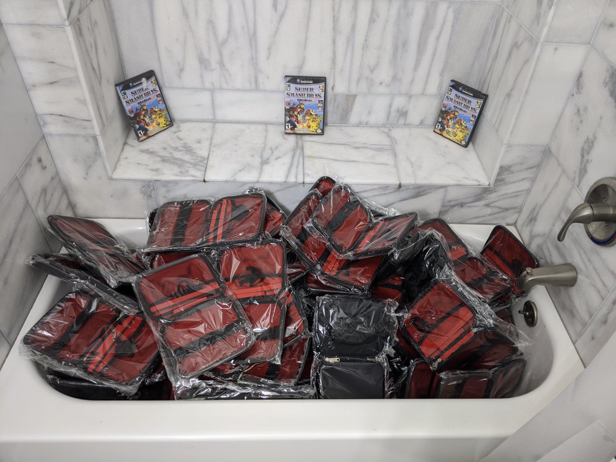 Attention all Gamecube Gamers: 
Cases are back in stock! Catch em while they're hot

If you've purchased a controller recently and wanted one, dm me for a lil discount code :3