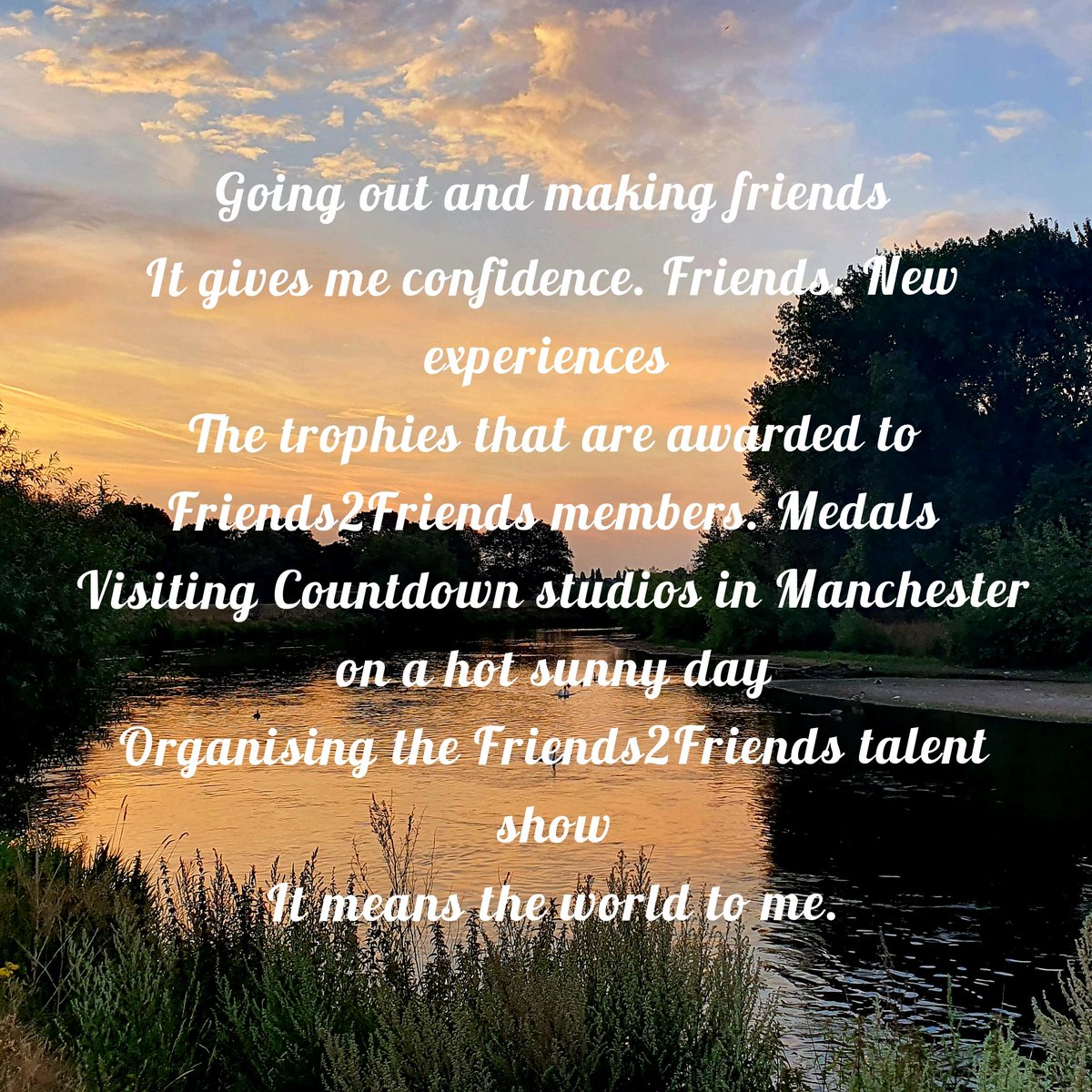 My penultimate morning at <a href="/StGilesHospice/">St Giles Hospice</a> was spent in the community working with learning disability group <a href="/F2Friends/">Friends2Friends(F2F)</a>.  Our final reflective session on grief/loss ended with an exercise that enabled the group to create a six line poem about Friends2Friends. They are all stars!