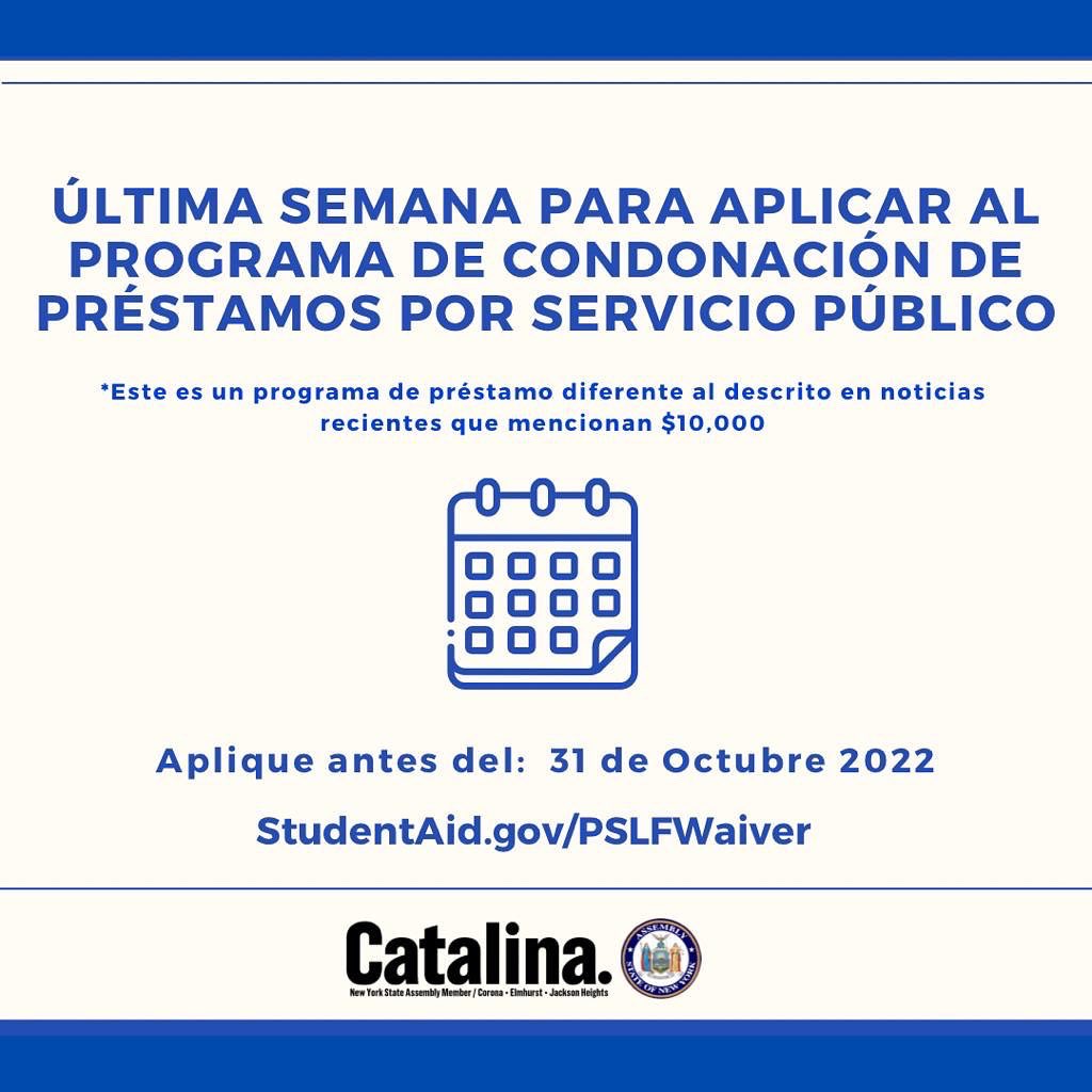 I owe more than 100k in student loans from law school… &amp; after graduation, I have been working to serve our community. Thankfully, there is a chance for people like us (non-profit &amp; government workers) to have our loans forgiven. I applied, have you? Deadline is 10/31! Apply NOW