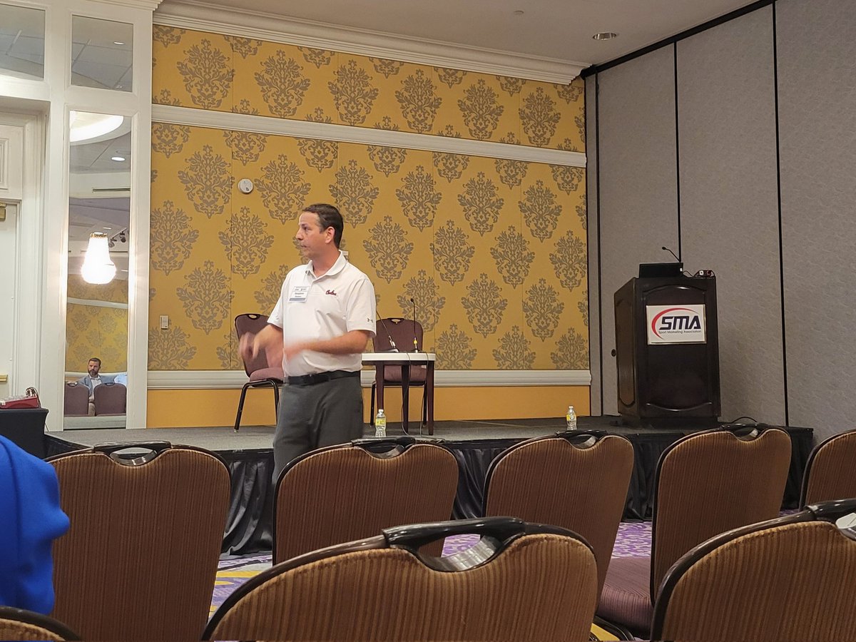 Misun (@misun_one) on Twitter photo #sma2022
<a href="/sshapiro44/">Stephen Shapiro</a> always provides fascinating presentations with interesting topics!
<a href="/SMA_National/">Sport Marketing Association</a> <a href="/UofSC_HRSM/">USC HRSM</a> #sma2022
<a href="/sshapiro44/">Stephen Shapiro</a> always provides fascinating presentations with interesting topics!
<a href="/SMA_National/">Sport Marketing Association</a> <a href="/UofSC_HRSM/">USC HRSM</a>