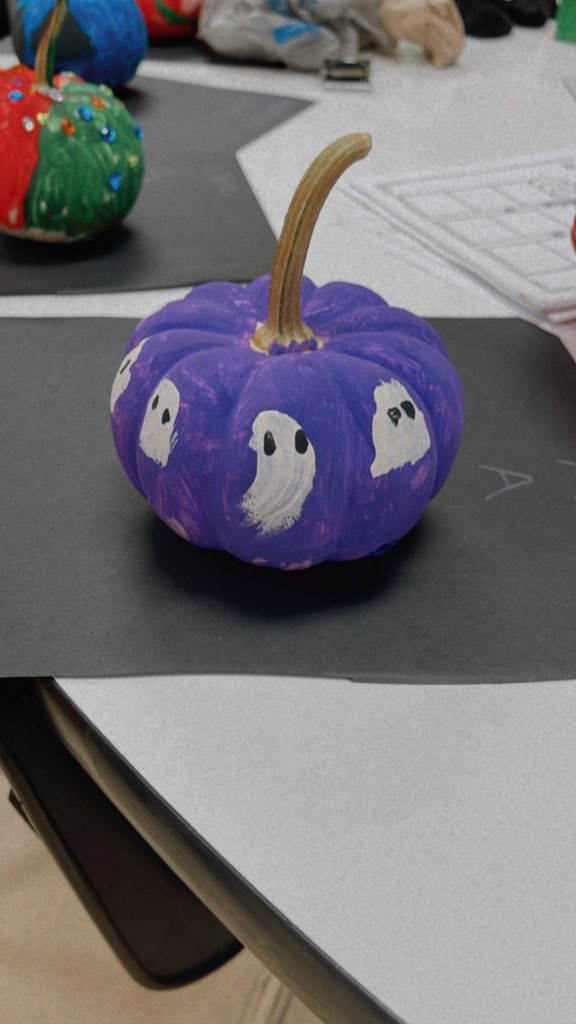 It’s such a joy to watch an idea 💡 become a reality. These Gator 🐊 Leaders did a fantastic job on their pumpkins 🎃!!! <a href="/PLEgators/">Palmetto Elementary</a>