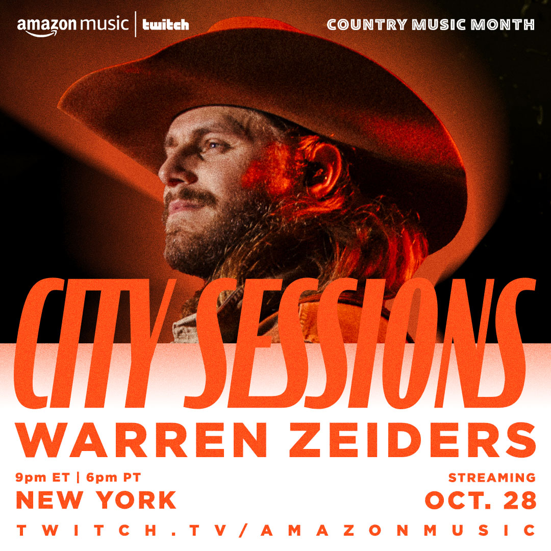 Y'all Can Catch An Exclusive Performance and Q&A (October 28 at 9PM ET ). LIVE from New York City on @amazonmusic Twitch Channel! 📺 Tune On In And I'll See Y'all Soon. Love Y'all 🖤amzn.to/warrenzeiders Follow the channel to get a notification when we go live!