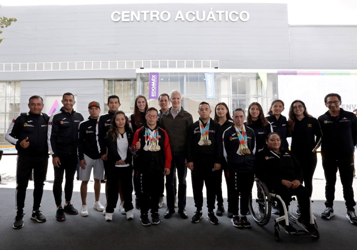 alfredodelmazo's tweet photo. En el #Edoméx apoyamos y motivamos a los atletas mexiquenses con espacios e infraestructura para que tengan mejores oportunidades en el mundo del deporte. https://t.co/yO7cQkQgV3