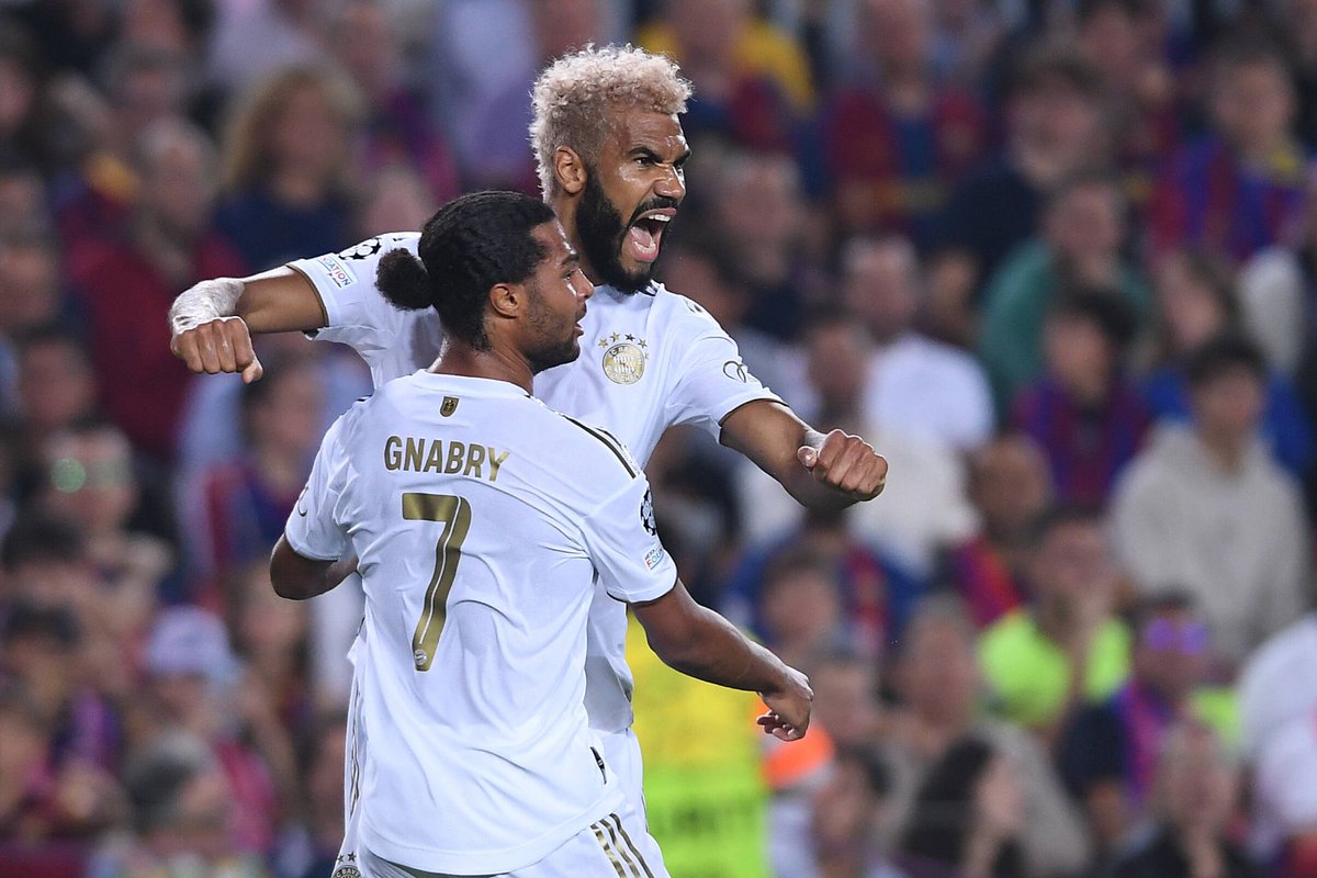 5️⃣ goals in the last 4️⃣ games for Choupo now 😮‍💨 ♦️ #FCBFCB 0-2 (62') ♦️