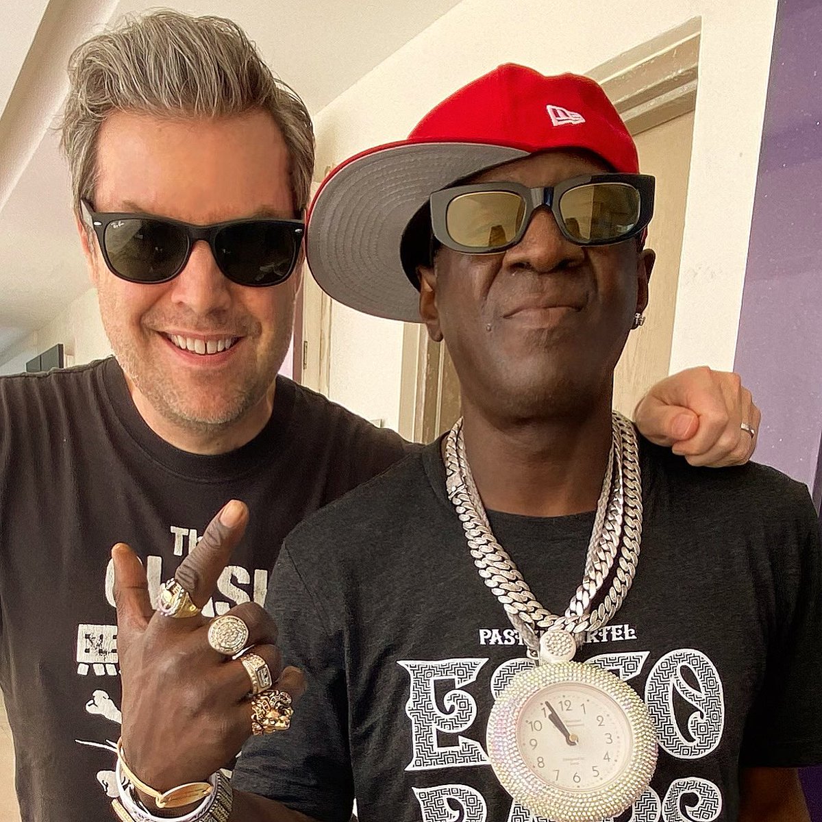If you would’ve told 14-year-old skateboarding, Public Enemy-worshipping me that I would be doing an event with the legend that is @FlavorFlav one day, I would never have believed you!